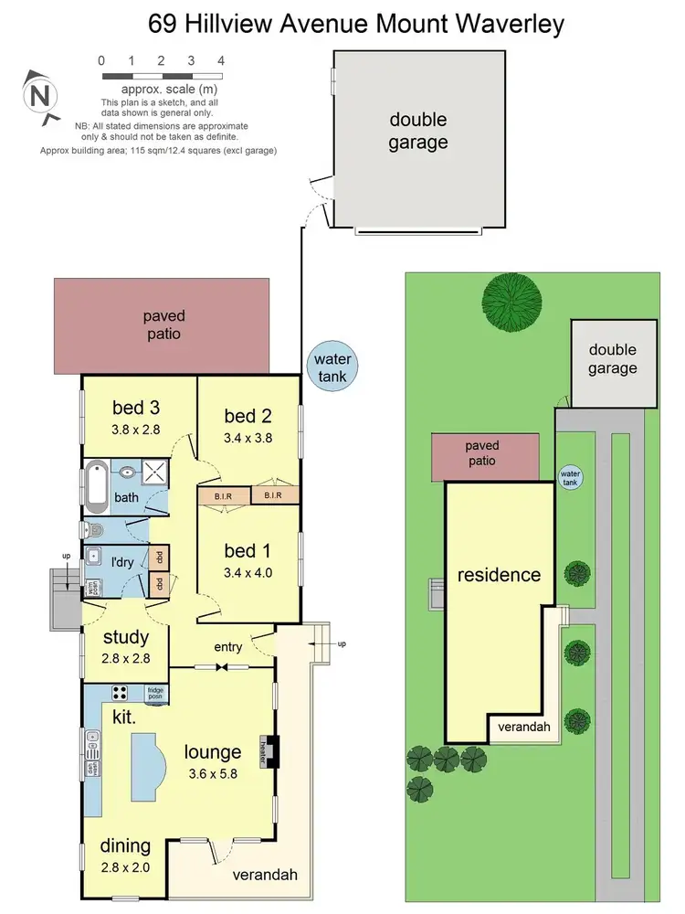Floorplan of Homely house listing, 69 Hillview Avenue, Mount Waverley VIC 3149
