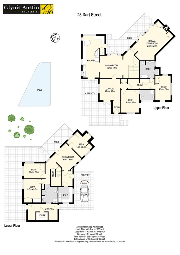 Floorplan of Homely house listing, 23 Dart Street, Auchenflower QLD 4066
