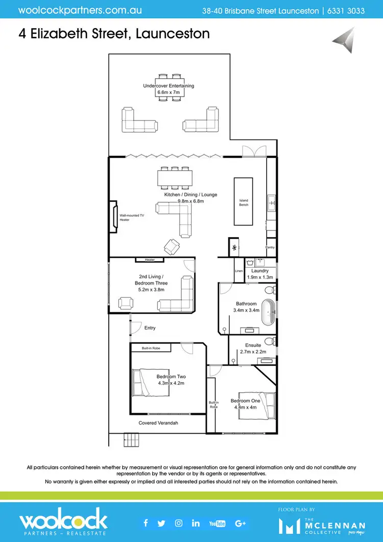 Floorplan of Homely house listing, 4/4a Elizabeth Street, Launceston TAS 7250