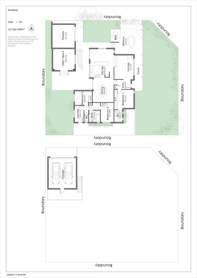Floorplan of Homely house listing, 10 Harley Terrace, Mosman Park WA 6012