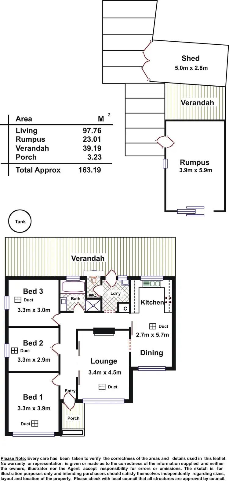 Floorplan of Homely house listing, 7 McDonnell Avenue, West Hindmarsh SA 5007