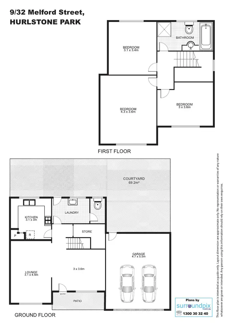 Floorplan of Homely house listing, 9/32 Melford Street, Hurlstone Park NSW 2193