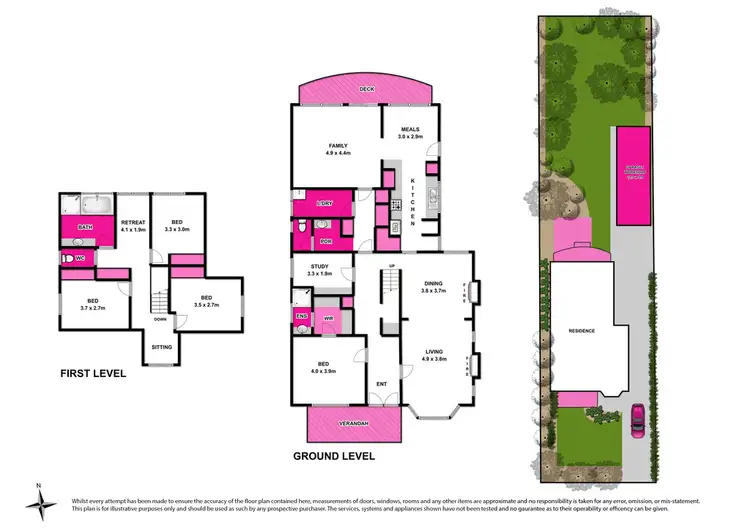 Floorplan of Homely house listing, 64 Regent Street, Belmont VIC 3216