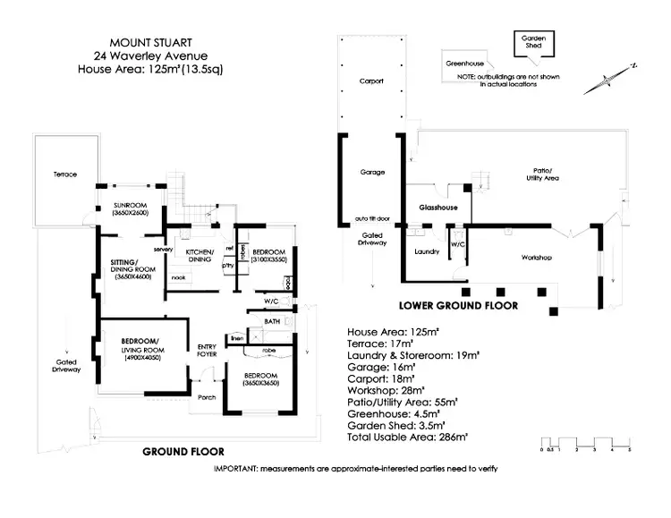 Floorplan of Homely house listing, 24 Waverley Avenue, Mount Stuart TAS 7000