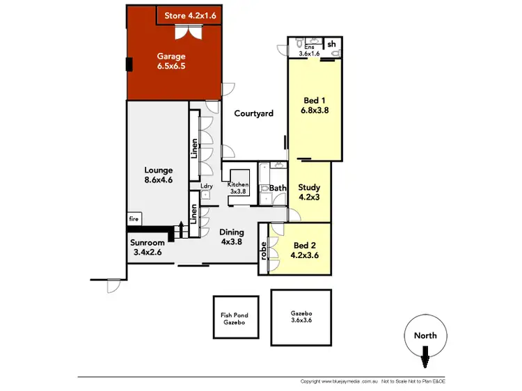 Floorplan of Homely house listing, 11 Haining Avenue, Cottesloe WA 6011