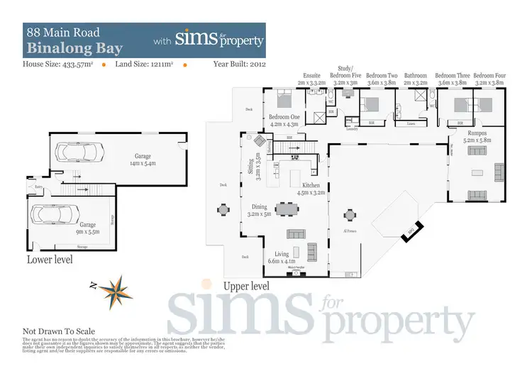 Floorplan of Homely house listing, 88 Main Road, Binalong Bay TAS 7216