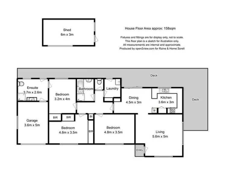 Floorplan of Homely house listing, 14 Kormos Drive, Nubeena TAS 7184