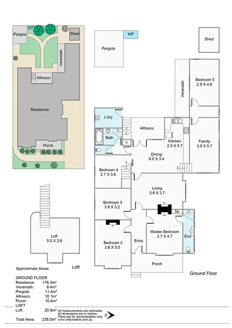 Floorplan of Homely house listing, 9 Chester Street, Subiaco WA 6008