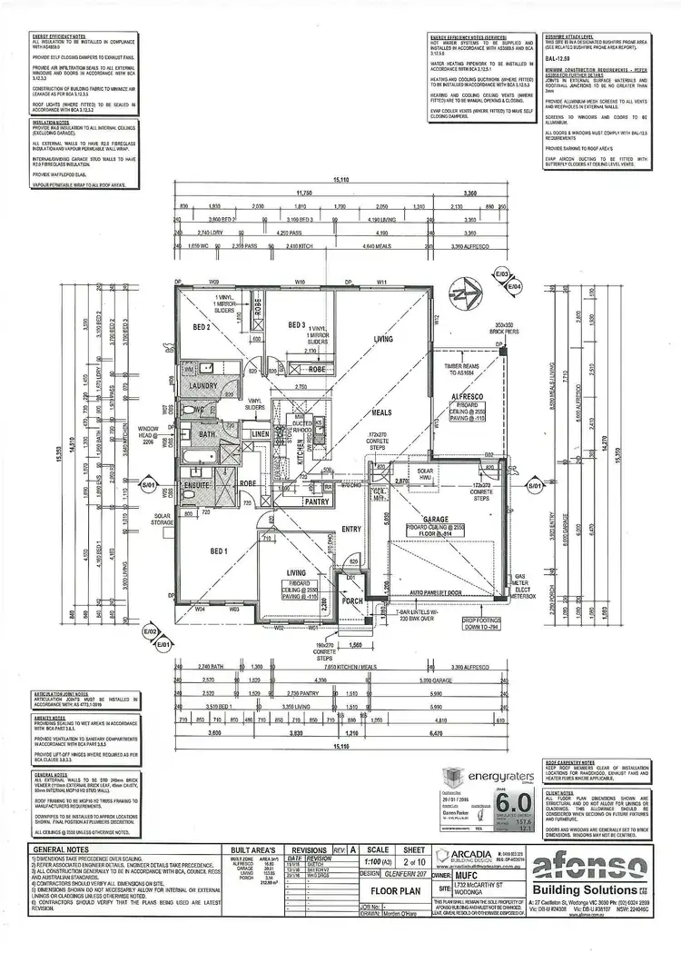 Floorplan of Homely house listing, 10 McCarthy Street, Wodonga VIC 3690