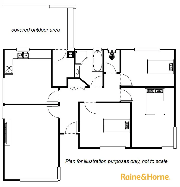 Floorplan of Homely house listing, 2089 Channel Highway, Snug TAS 7054
