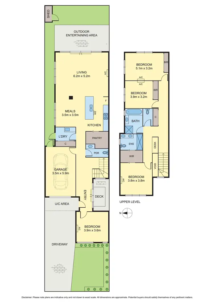 Floorplan of Homely townhouse listing, 88 Maddox Road, Newport VIC 3015