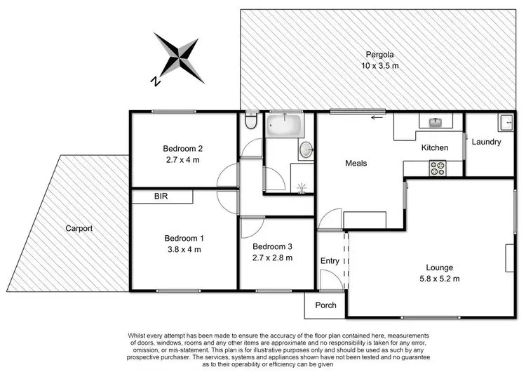 Floorplan of Homely house listing, 4 Balambool Avenue, Mount Gambier SA 5290