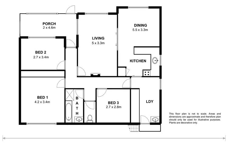 Floorplan of Homely house listing, 55 Andrew Street, Brighton TAS 7030