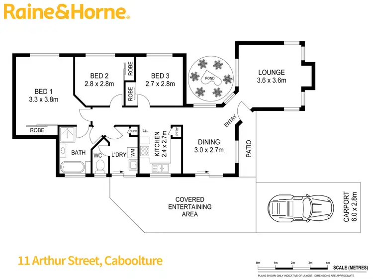 Floorplan of Homely house listing, 11 Arthur Street, Caboolture QLD 4510