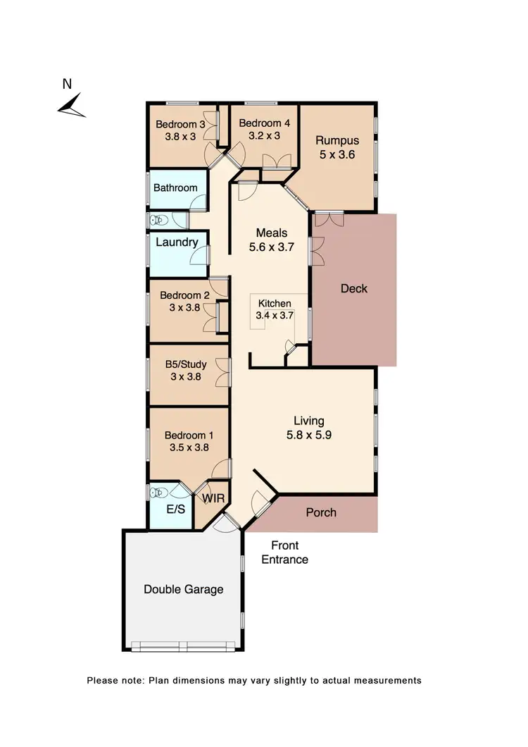 Floorplan of Homely house listing, 7 Imperial Way, Ballarat VIC 3350
