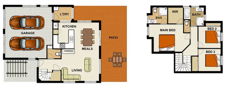 Floorplan of Homely townhouse listing, 4/34 Brandon Road, Runcorn QLD 4113