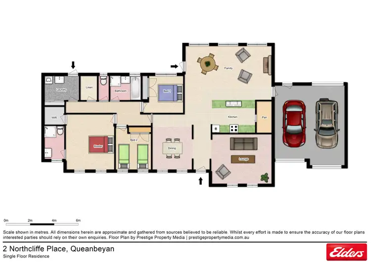 Floorplan of Homely house listing, 2 Northcliffe Place, Queanbeyan East NSW 2620