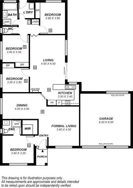 Floorplan of Homely house listing, 11 Appleyard Court, Burton SA 5110