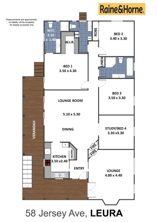 Floorplan of Homely house listing, 58 Jersey Avenue, Leura NSW 2780
