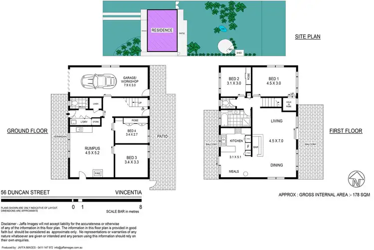 Floorplan of Homely house listing, 56 Duncan Street, Vincentia NSW 2540