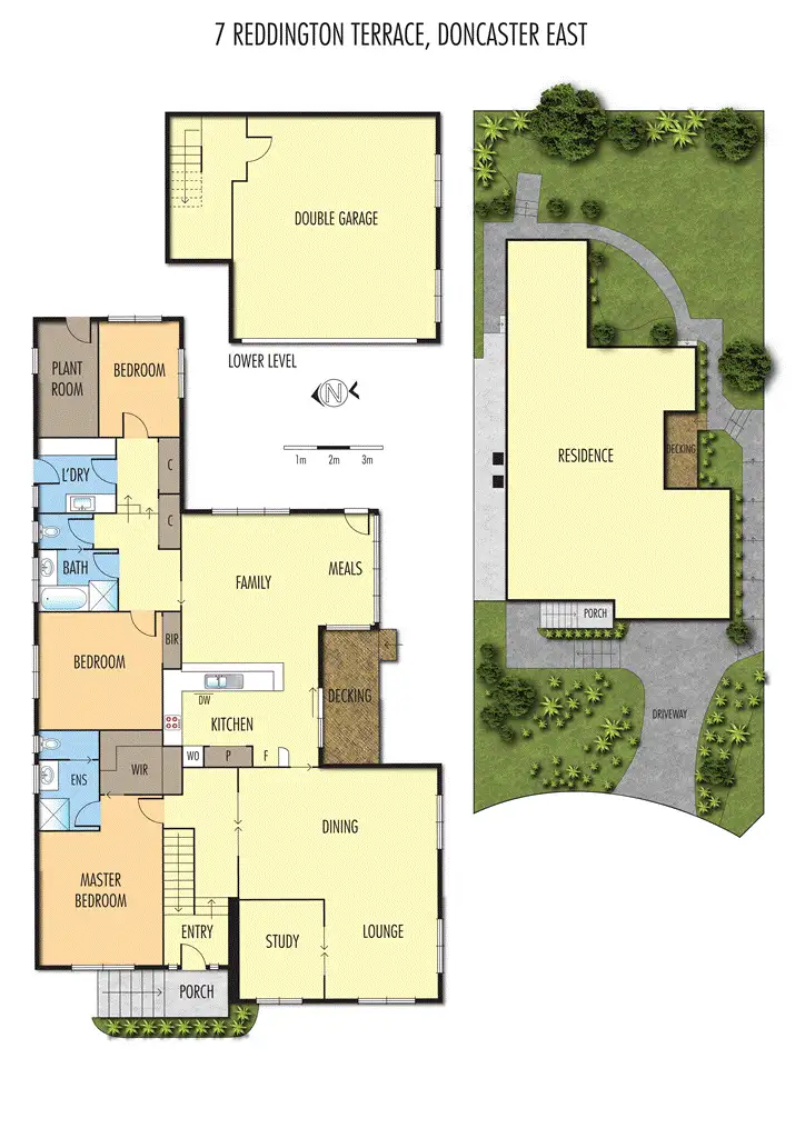 Floorplan of Homely house listing, 7 Reddington Terrace, Doncaster East VIC 3109
