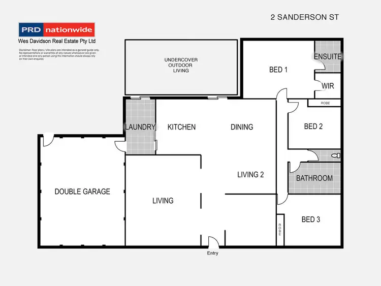 Floorplan of Homely house listing, 2 Sanderson Street, Horsham VIC 3400