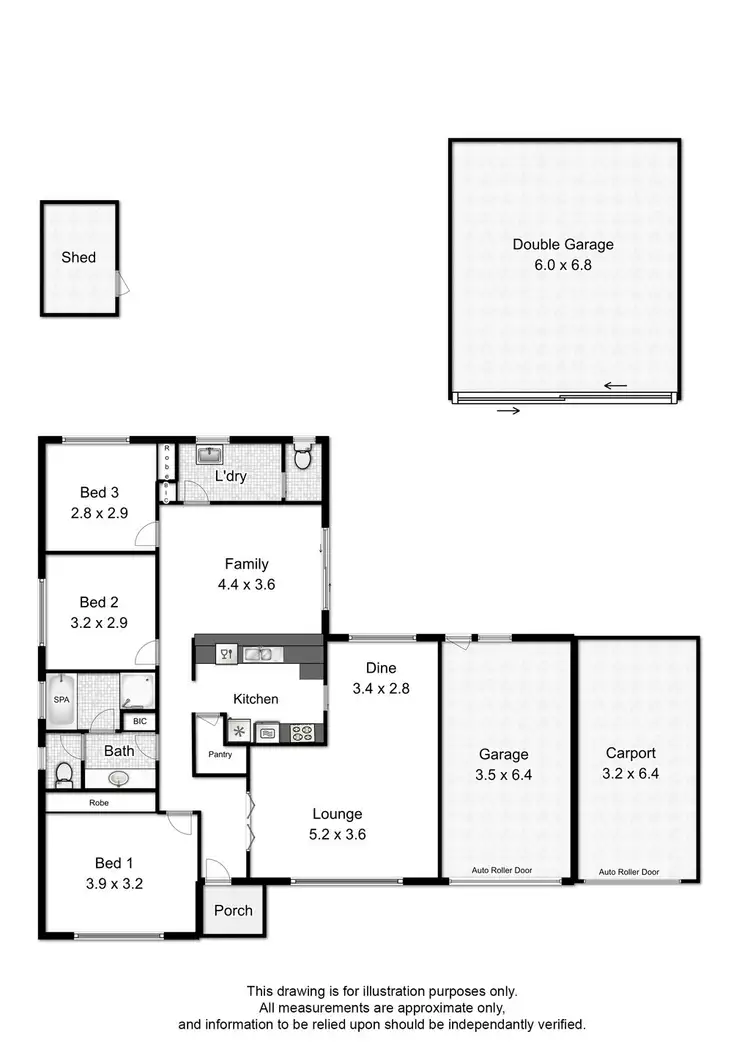 Floorplan of Homely house listing, 19 Bassett Street, Willunga SA 5172