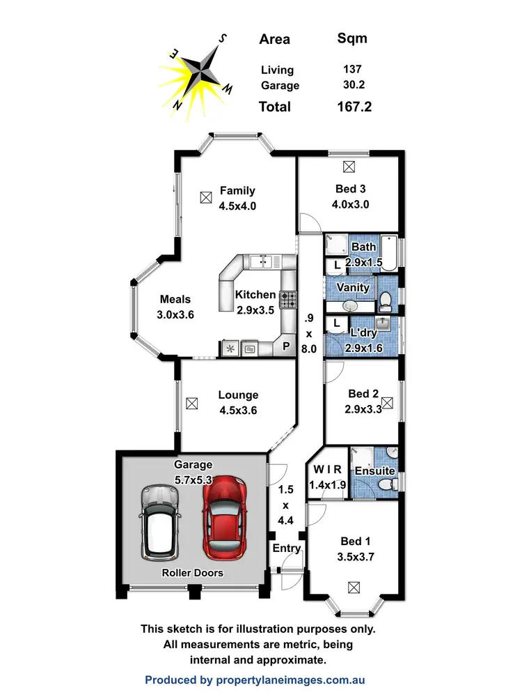 Floorplan of Homely house listing, 7 Chelmsford Street, Craigmore SA 5114