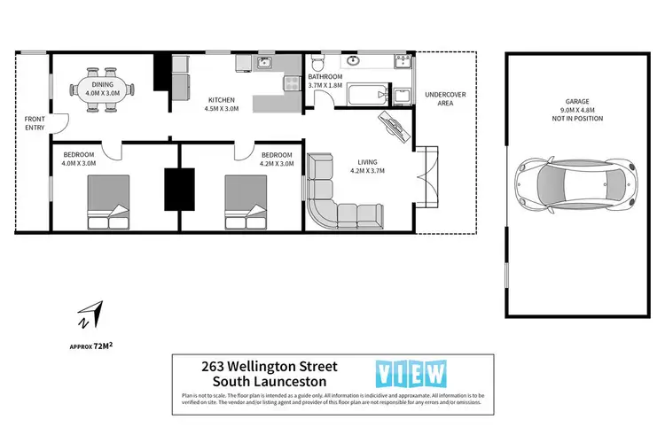 Floorplan of Homely house listing, 263 Wellington St, South Launceston TAS 7249