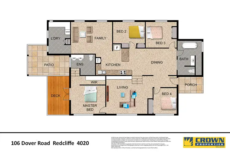 Floorplan of Homely house listing, 106 Dover Road, Redcliffe QLD 4020