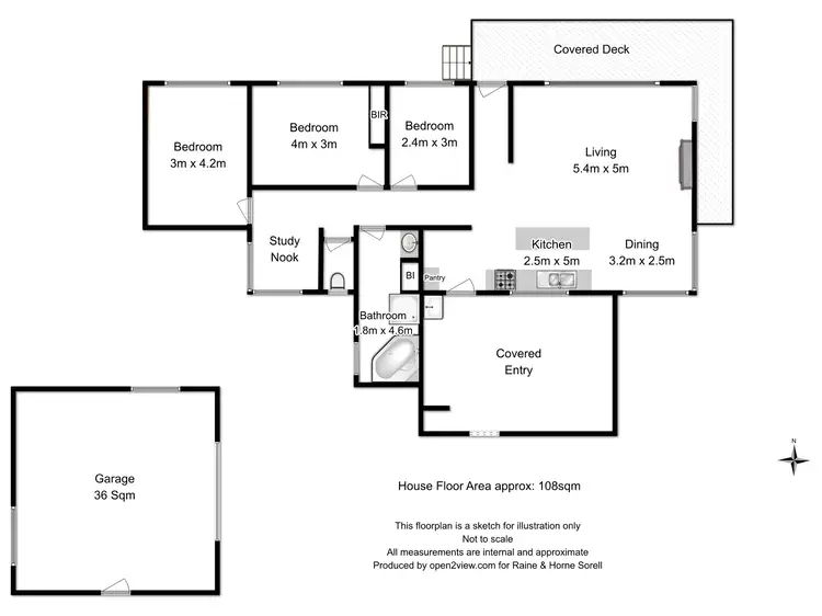 Floorplan of Homely house listing, 14 Midway Street, Midway Point TAS 7171