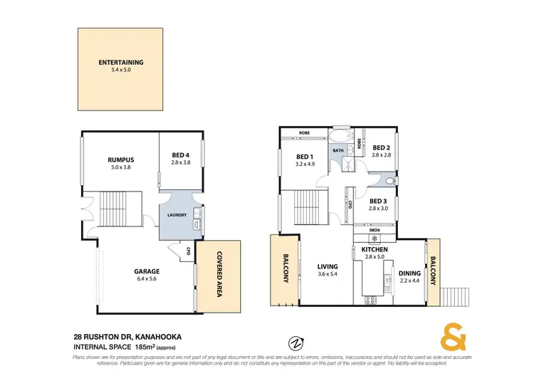 Floorplan of Homely house listing, 28 Rushton Drive, Kanahooka NSW 2530