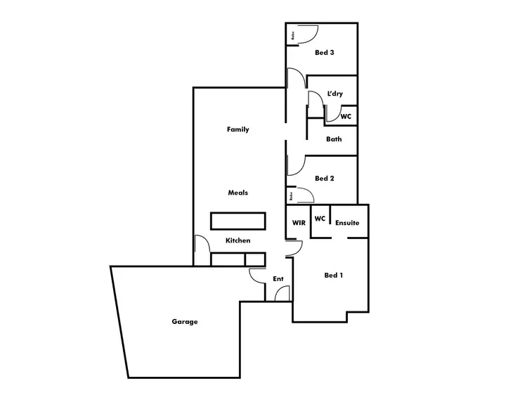 Floorplan of Homely house listing, 23 Apium Mews, Munster WA 6166