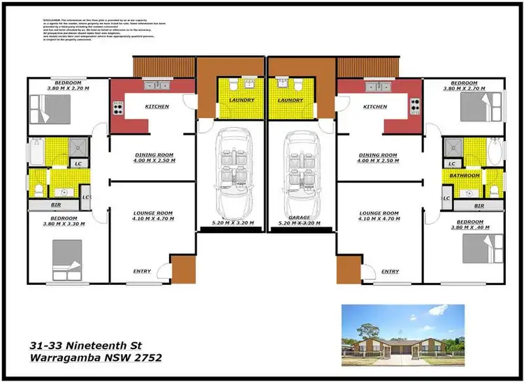 Floorplan of Homely house listing, 31 - 33 Nineteenth Street, Warragamba NSW 2752