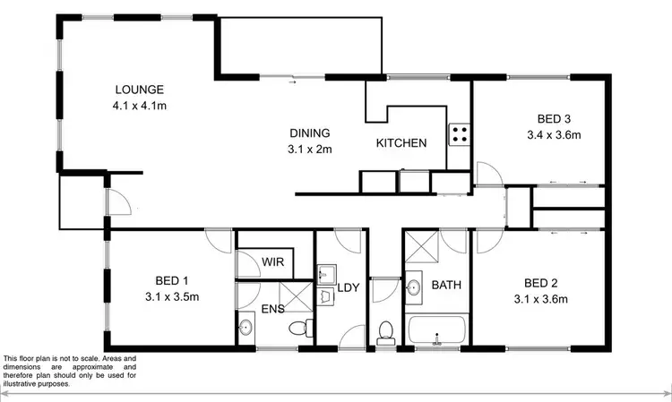 Floorplan of Homely house listing, 41 Menin Drive, Brighton TAS 7030