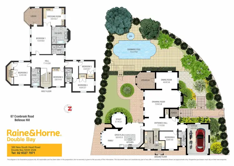 Floorplan of Homely house listing, 67 Cranbrook Road, Bellevue Hill NSW 2023