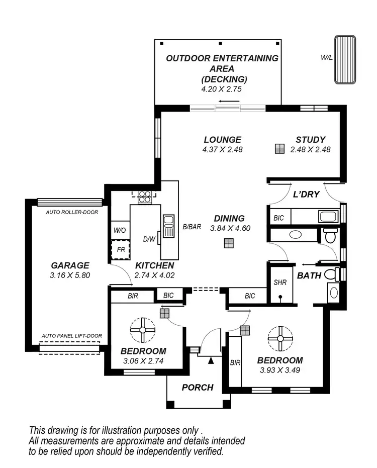 Floorplan of Homely house listing, 7 Kingston Avenue, Seacombe Gardens SA 5047
