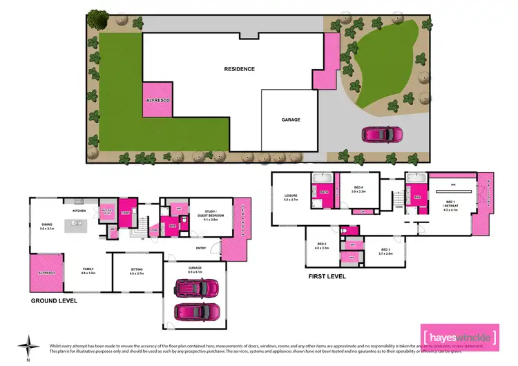 Floorplan of Homely house listing, 48 Stoneleigh Crescent, Highton VIC 3216