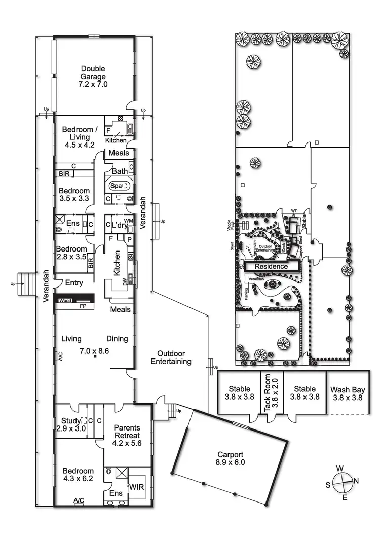 Floorplan of Homely house listing, 10 Wellington Road, Tyabb VIC 3913