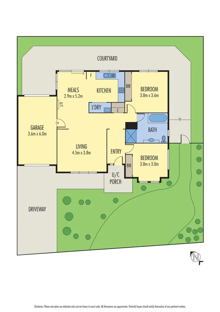 Floorplan of Homely house listing, 22 Sinclair Crescent, Tarneit VIC 3029