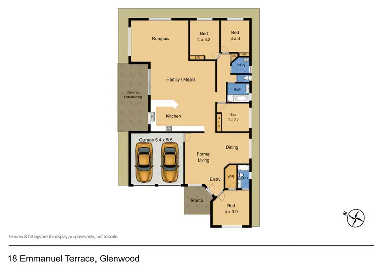 Floorplan of Homely house listing, 18 Emmanuel Terrace, Glenwood NSW 2768