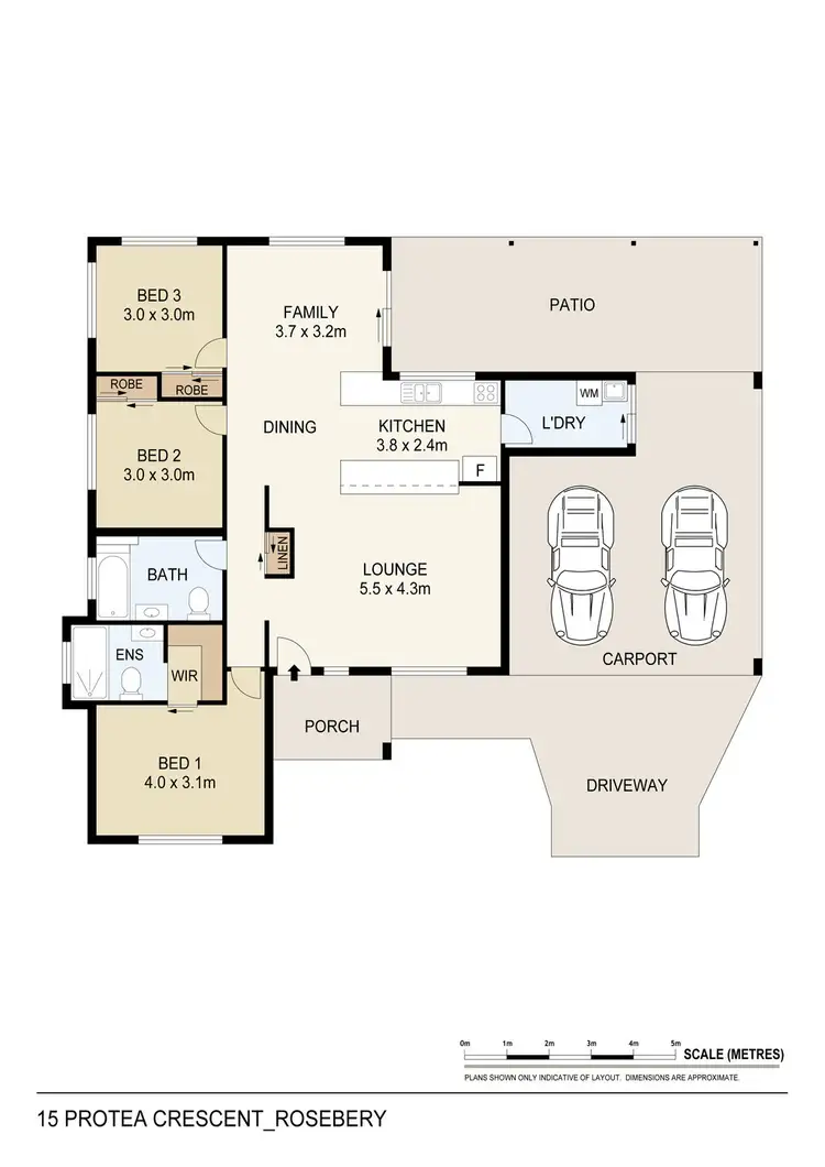 Floorplan of Homely house listing, 15 Protea Crescent, Rosebery NT 832