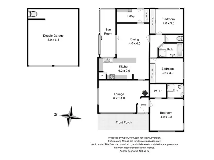 Floorplan of Homely house listing, 7 Freda Court, Latrobe TAS 7307