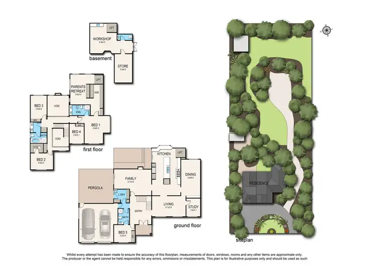 Floorplan of Homely house listing, 3-4 Lombard Court, Narre Warren North VIC 3804