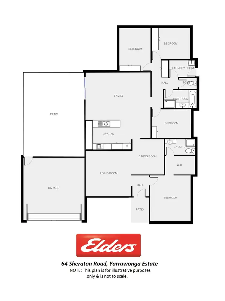 Floorplan of Homely house listing, 64 Sheraton Road, Dubbo NSW 2830