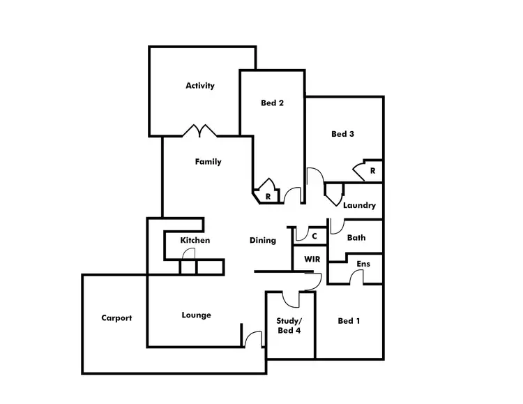 Floorplan of Homely house listing, 2 Spiller Street, Hamilton Hill WA 6163