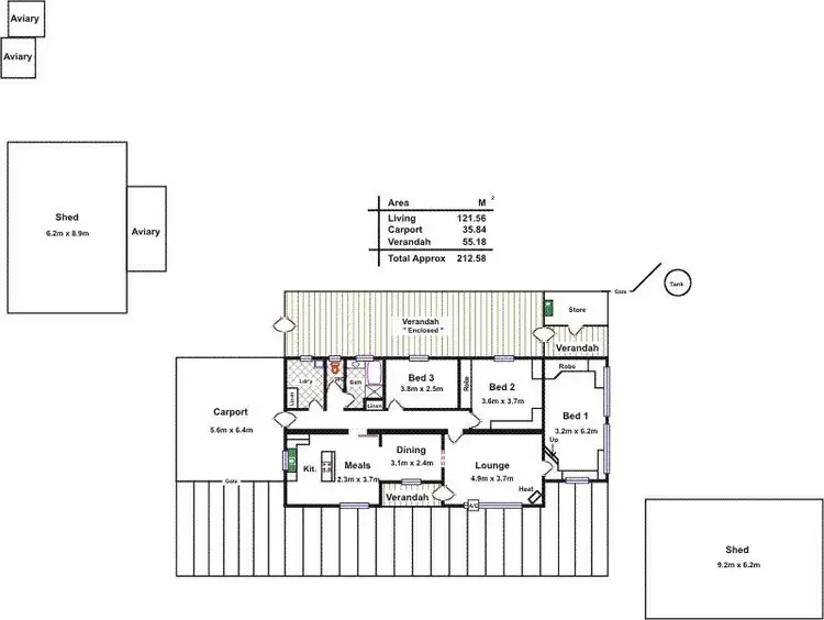 Floorplan of Homely house listing, 25 Florence Street, Hamley Bridge SA 5401