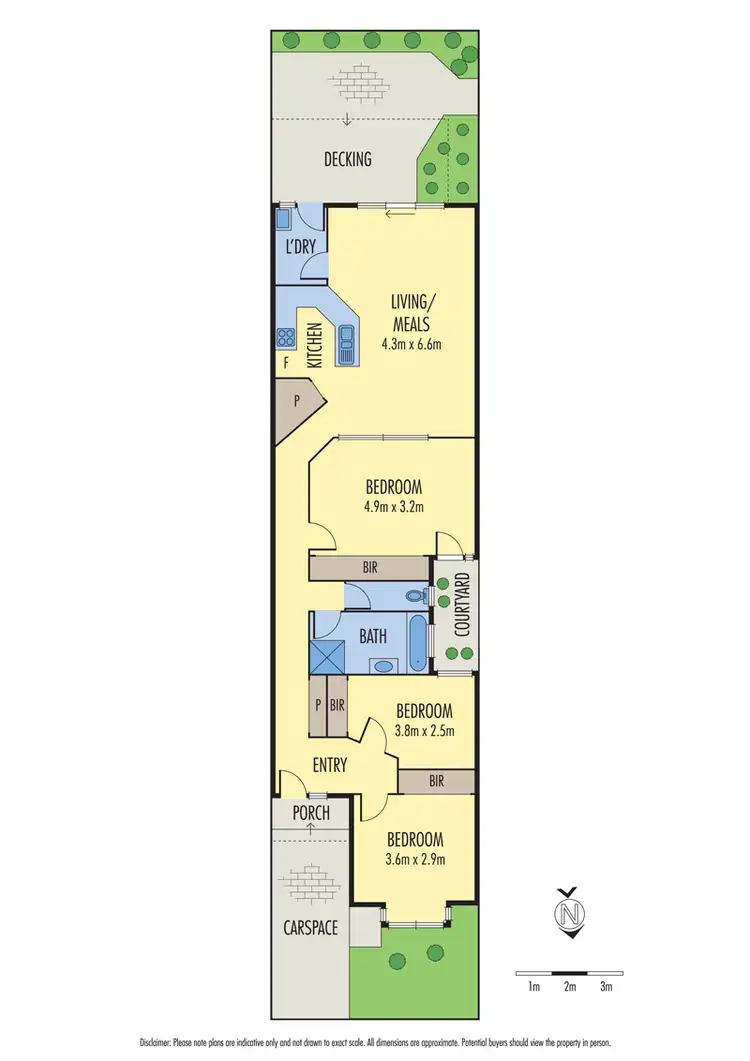 Floorplan of Homely house listing, 183 Somerville Road, Yarraville VIC 3013
