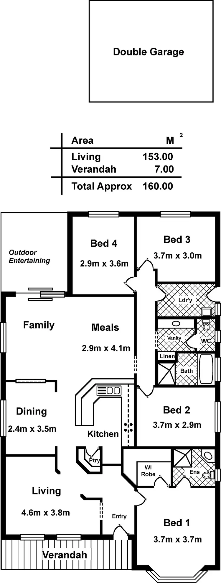 Floorplan of Homely house listing, 4/50 Panter Street, Willaston SA 5118