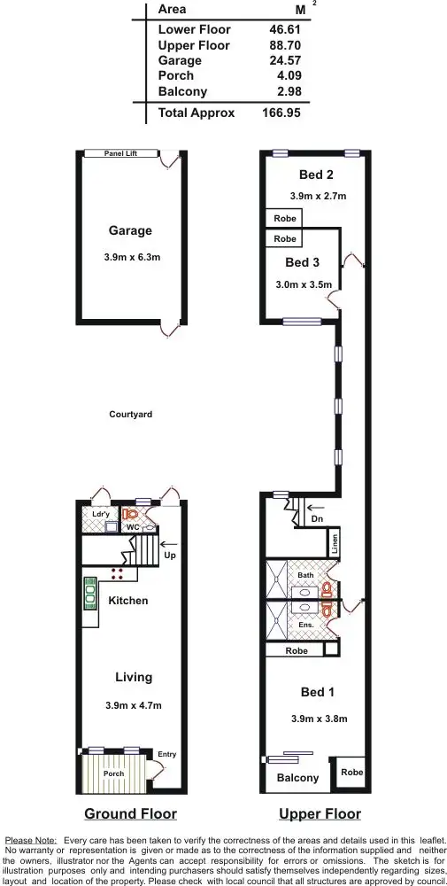 Floorplan of Homely house listing, 16A Riverside Street, Mawson Lakes SA 5095